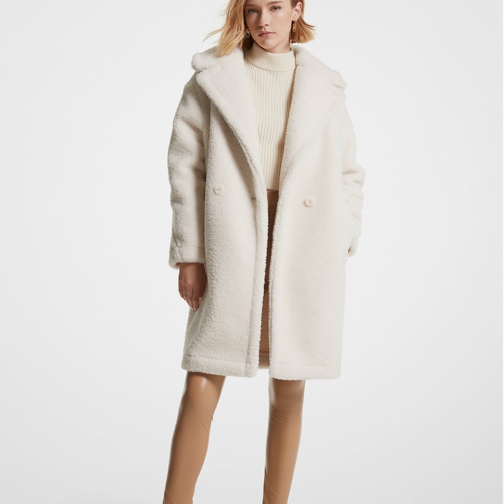 Michael Michael Kors Sherpa Teddy Jacket
